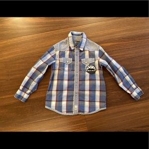 Mexx Boys Button Up Long Sleeve Shirt